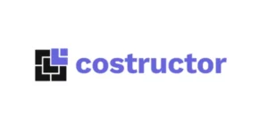 Logo officiel du logiciel Costructor, solution moderne de suivi de chantier