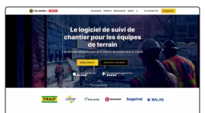 Interface du logiciel Fieldwire pour le suivi de chantier et la coordination des équipes de construction
